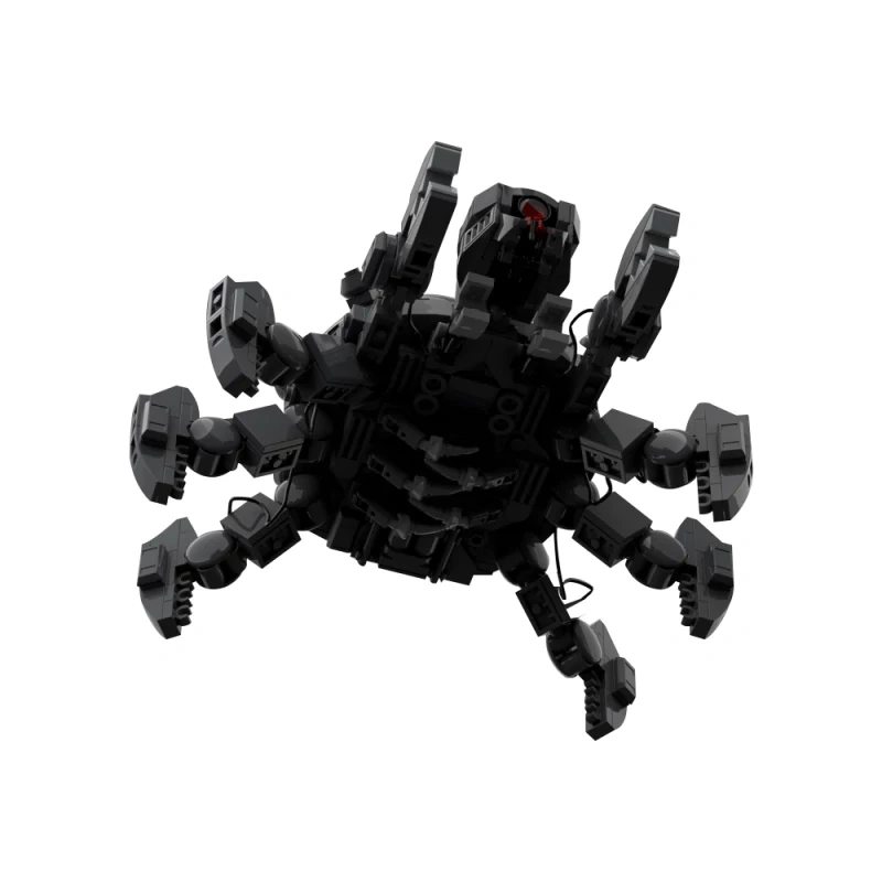GoBricks MOC 182620 Mando Spider Tank