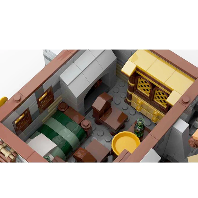 GoBricks MOC 138190 Medieval Windmill