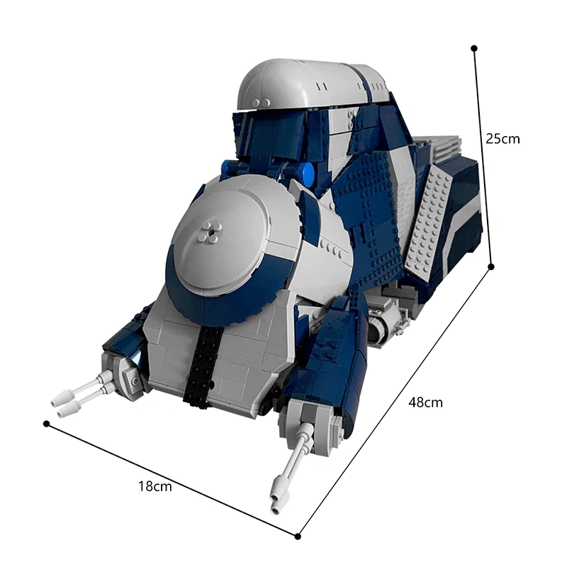 MOC 52035 Star Wars MTT Clone Wars Battlefront 2