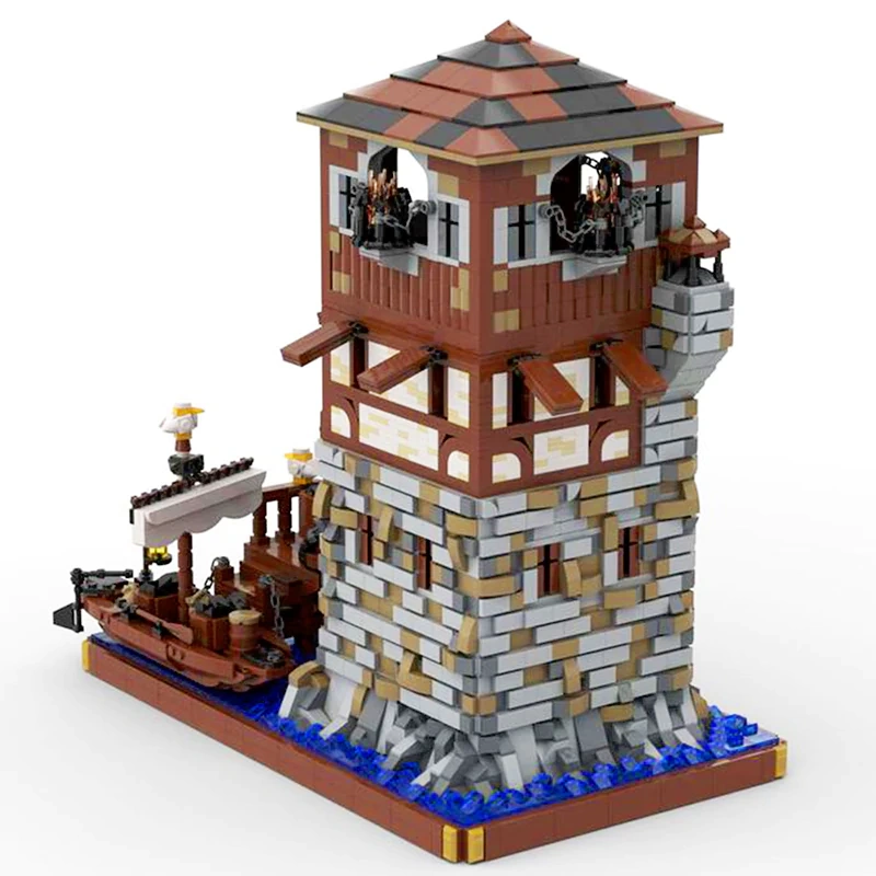 GoBricks MOC 126224 Medieval Lighthouse