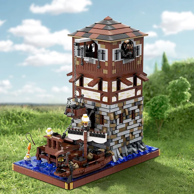 GoBricks MOC 126224 Medieval Lighthouse