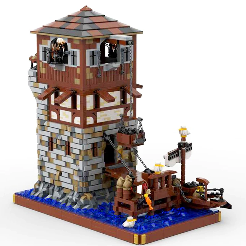 GoBricks MOC 126224 Medieval Lighthouse