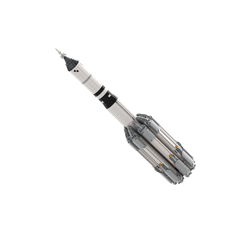 GoBricks MOC 124620 1:110 Vulkan Rocket