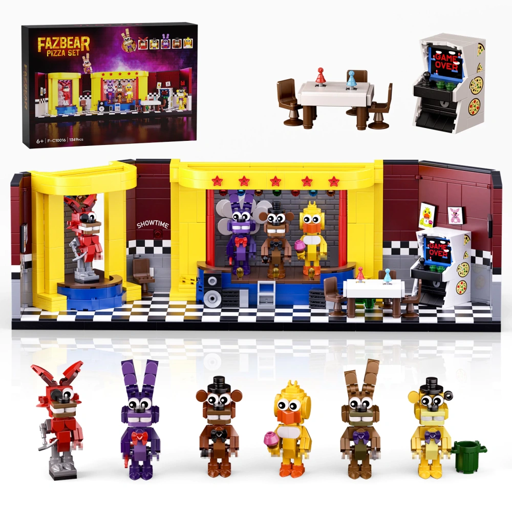 Fnaf Movie Freddy Fazbear's Pizza Lego Fnaf Freddy Fazbear
