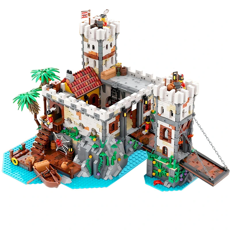 BuildMoc MOC128963 Imesperial Fortrs Barracuda Bay Custom LEGO Model