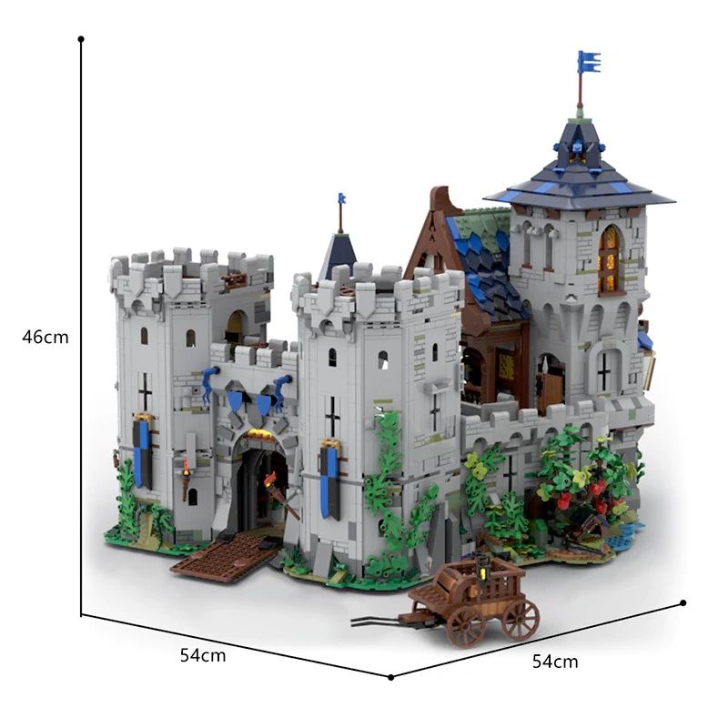 MOC 132661 Black Falcon's Fortress Classic Castle