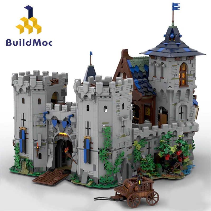 MOC 132661 Black Falcon's Fortress Classic Castle