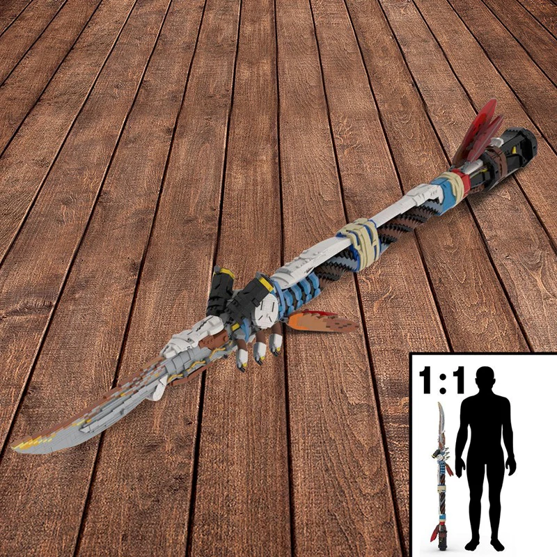 MOC 142400 Horizon Forbidden West 1:1 scale Champion's Spear