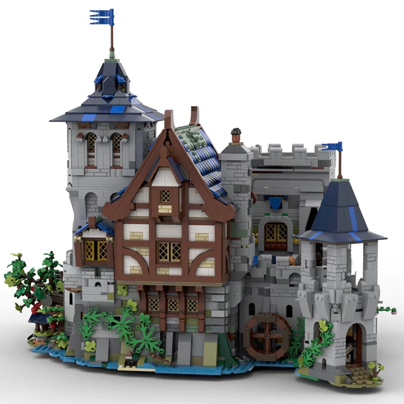 MOC 132661 Black Falcon's Fortress Classic Castle