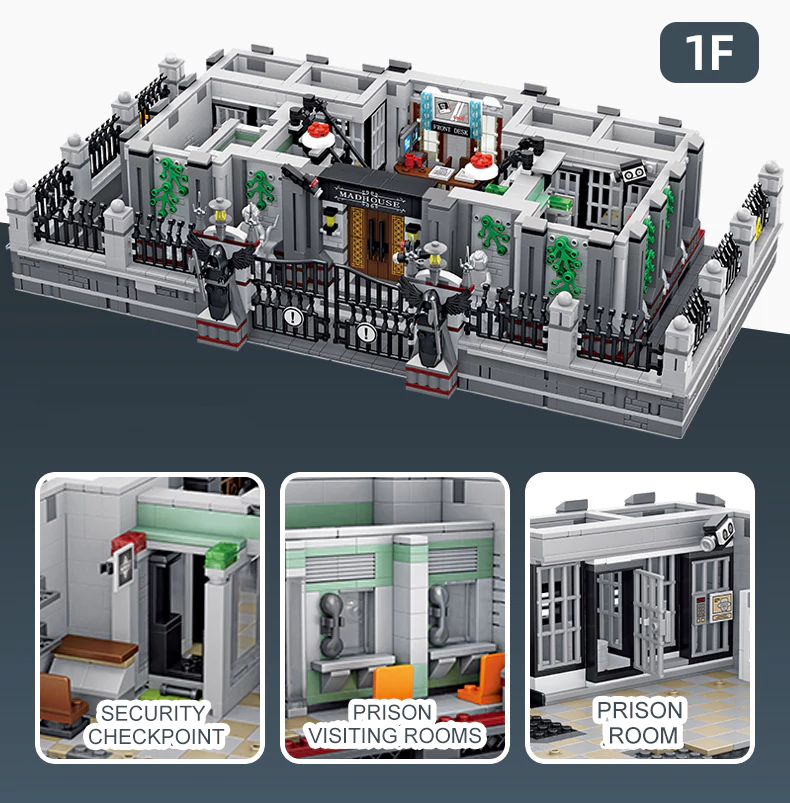 FALAGIL 613002 Lunatic Hospital first floor interior display.