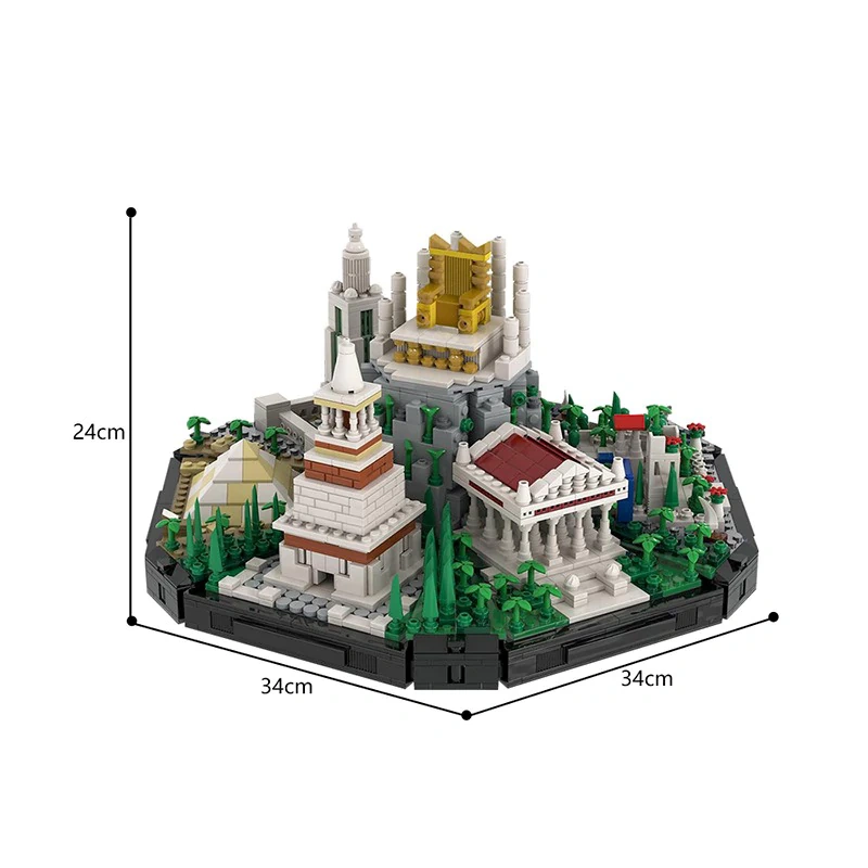MOC 139202 Ancient Wonders Of The World