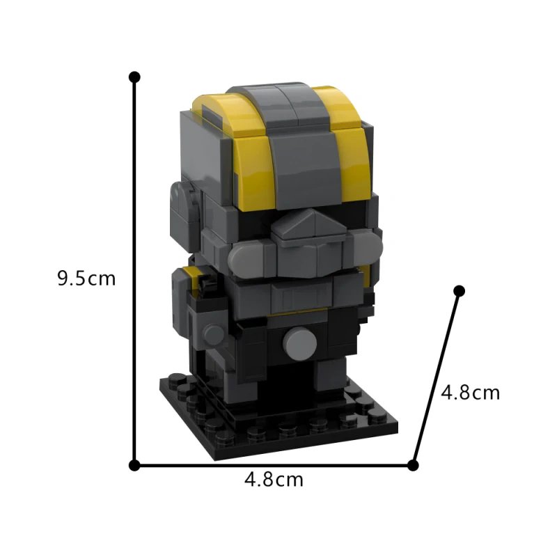 GoBricks MOC 192503 Helldiver
