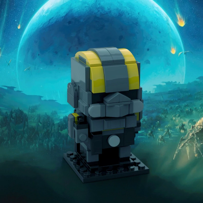 GoBricks MOC 192503 Helldiver