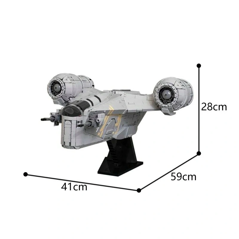 MOC C6321 Razor Crest Star Wars