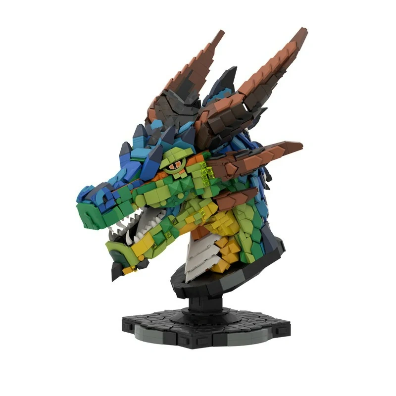MOC C7750 Colorful Dragon