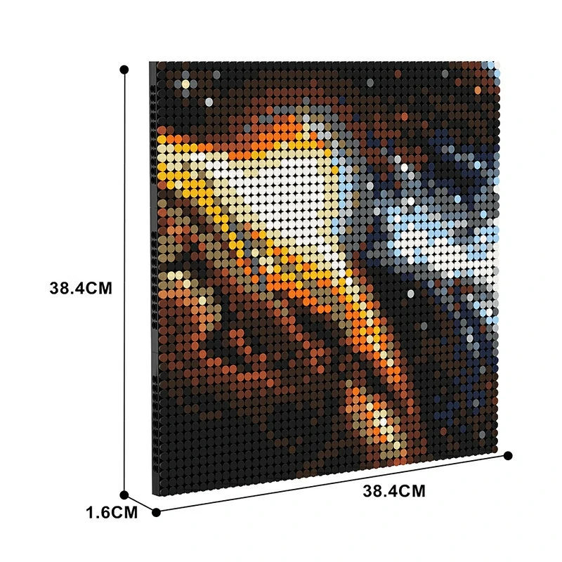 GoBricks MOC 59995 Space Canvas