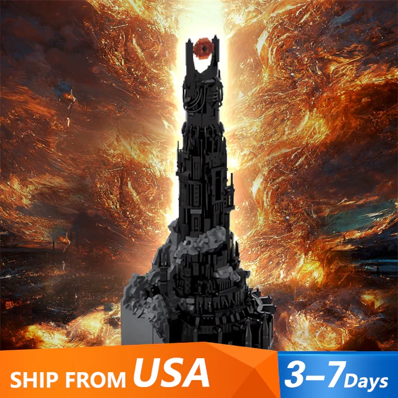 Barad Dur MOC Lord of the Rings Tower