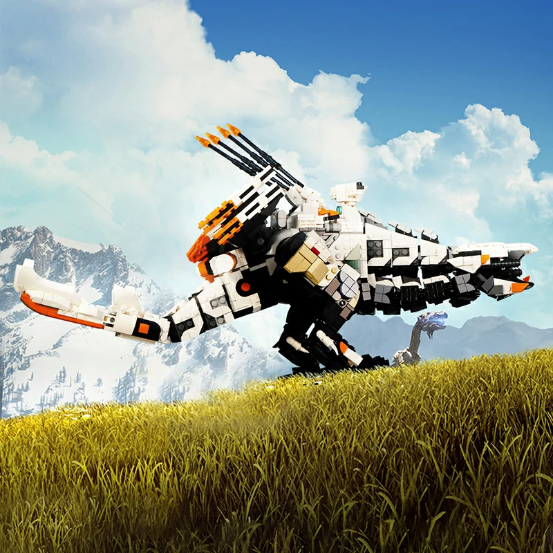 GoBricks MOC 136225 Horizon ThunderJaw