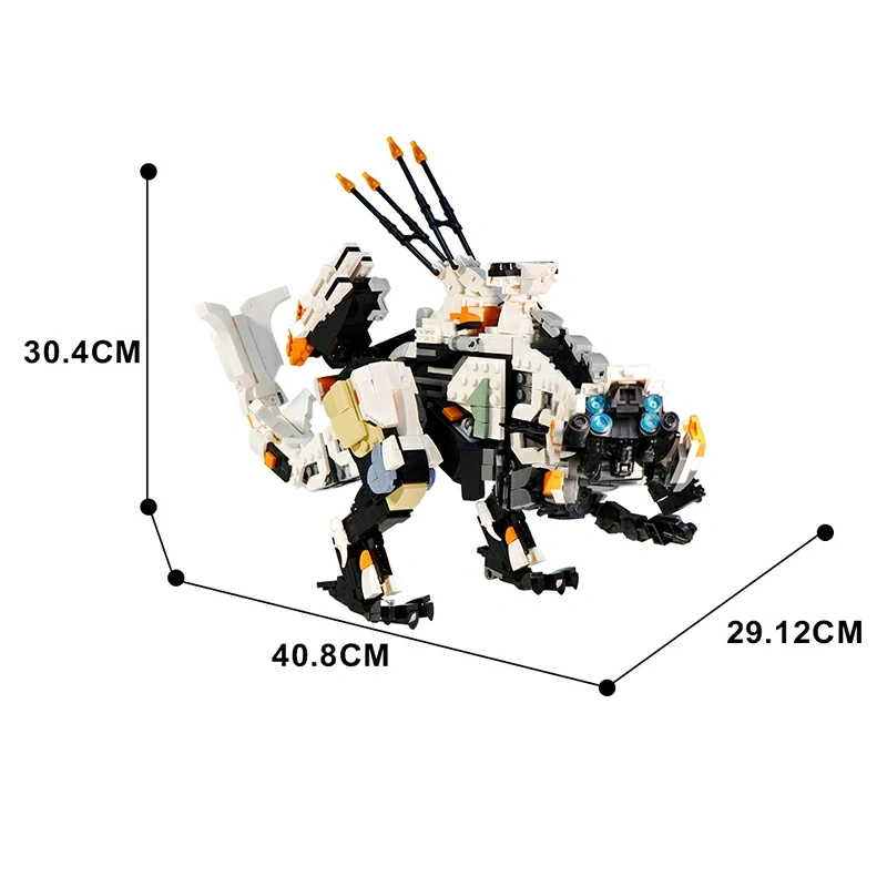 GoBricks MOC 136225 Horizon Thunder Fang