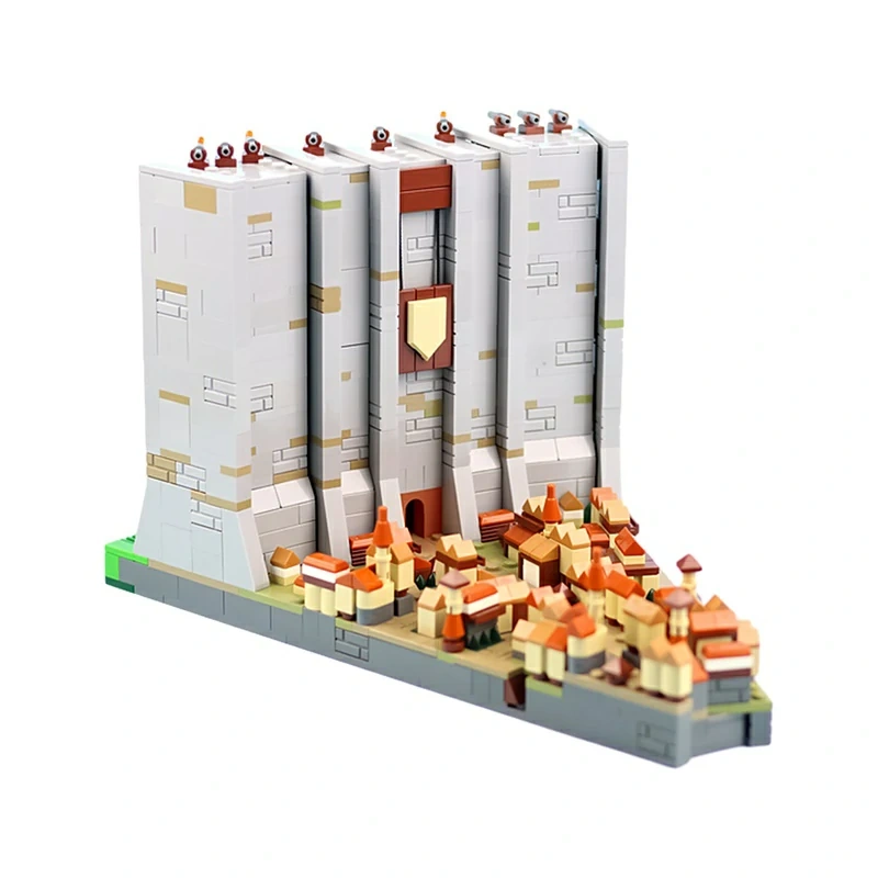 GoBricks MOC 129657 The Wall