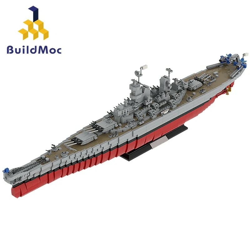 MOC 31764 Lowa Class Battleship USS Missouri