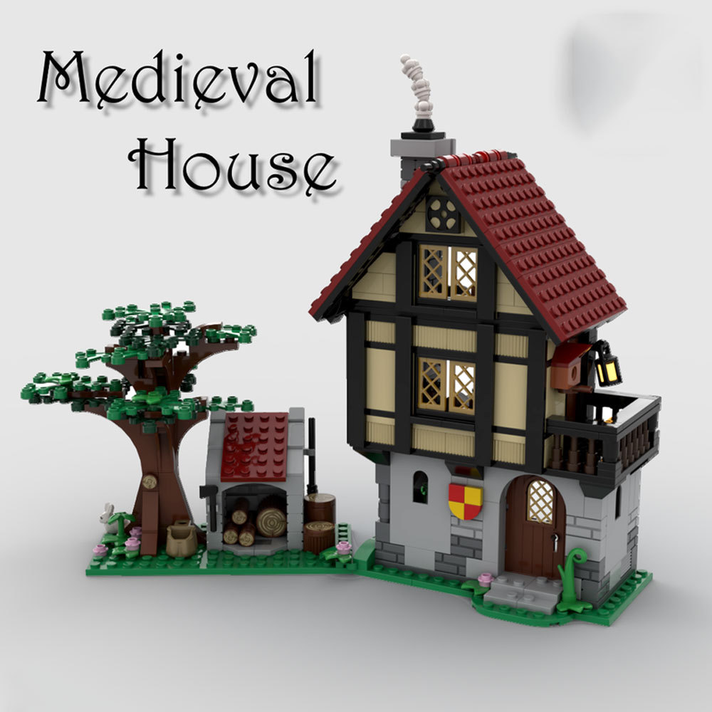 Studio MOC 82740 Medieval House
