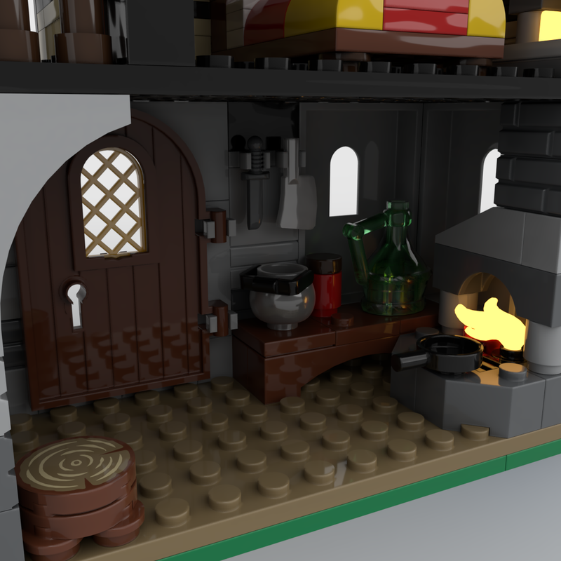 Studio MOC 82740 Medieval House