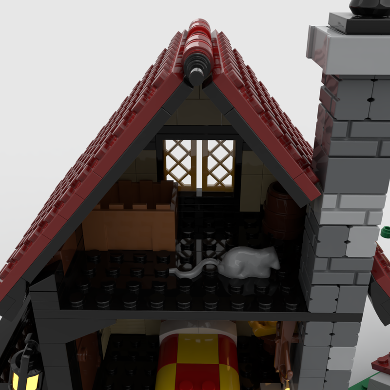 Studio MOC 82740 Medieval House