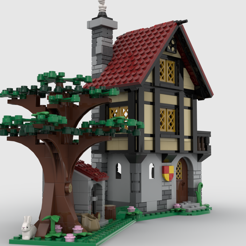 Studio MOC 82740 Medieval House