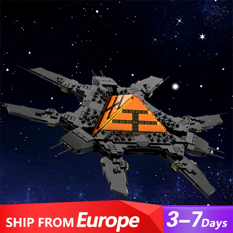 [Pre-sale] GoBricks MOC 128807 Apophis' Mothership Europe Warehouse Express