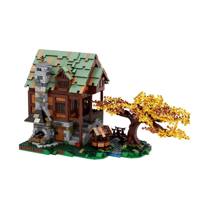 GoBricks MOC 68018 Old Blacksmith's Shop For Tools