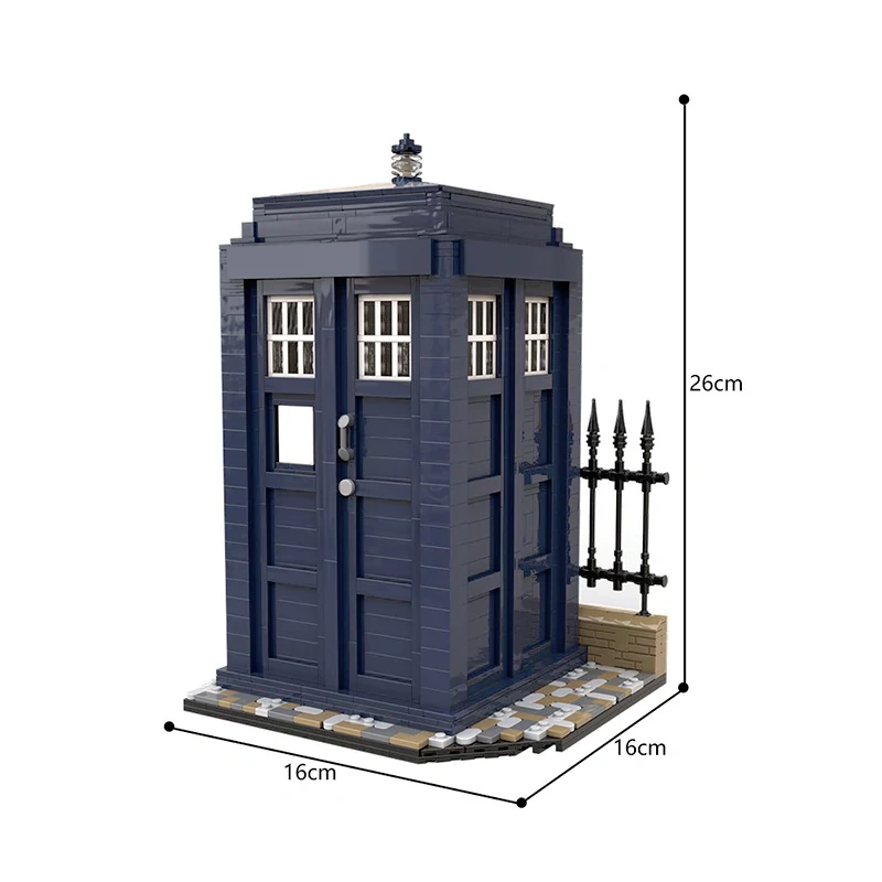 MOC 170822 Doctor Who Tardis