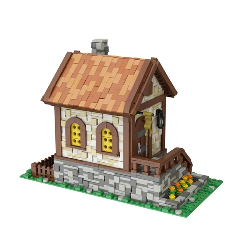 GoBricks MOC 113221 Medieval Hut