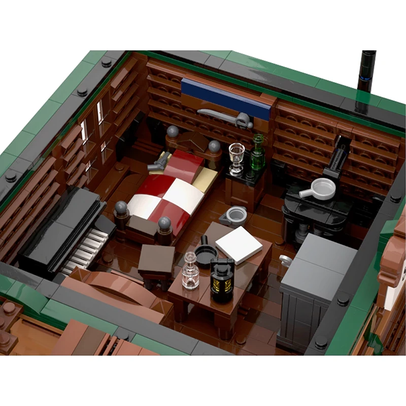 GoBricks MOC 151938 Sheriff's Office Wild West