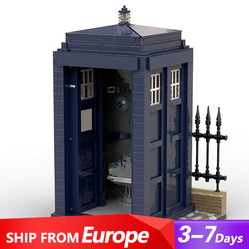 [Pre-sale] MOC 170822 Doctor Who Tardis Europe Warehouse Express