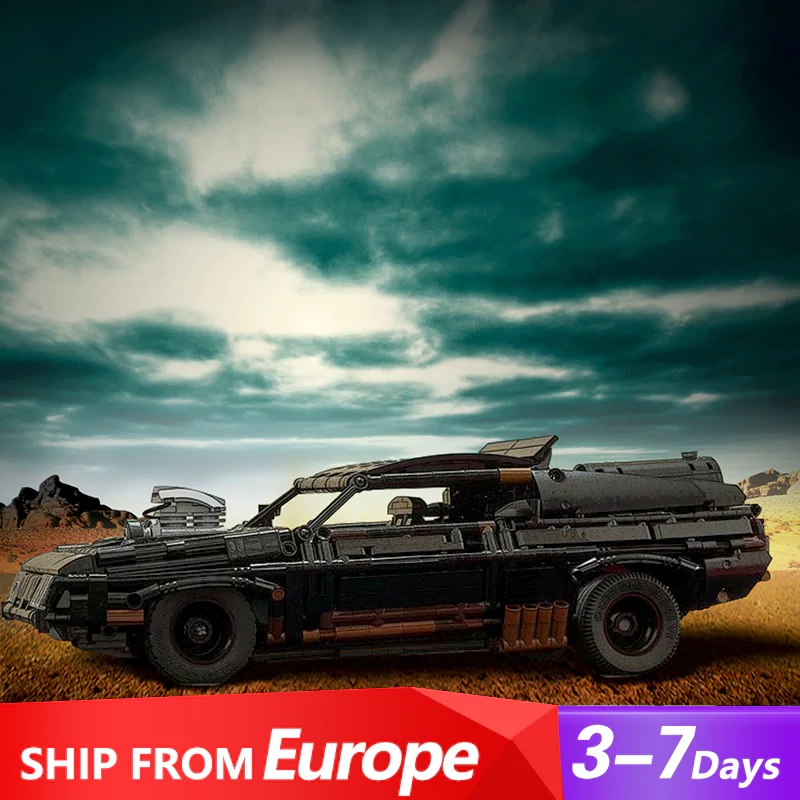 [Pre-sale] GoBricks MOC 35846 Black Interceptor Europe Warehouse Express