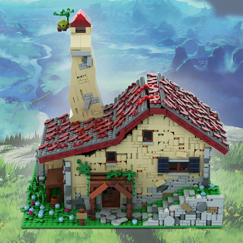 [Pre-sale] GoBricks MOC 129936 Link's House The Legend Of Zelda Breath Of The Wild US Warehouse Express