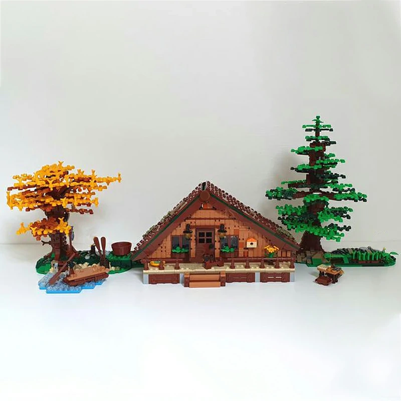 GoBricks MOC 143807 Forest Cabin