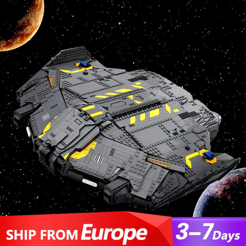[Pre-sale] GoBricks MOC 133464 1:250 Scale Type 9 Heavy Europe Warehouse Express