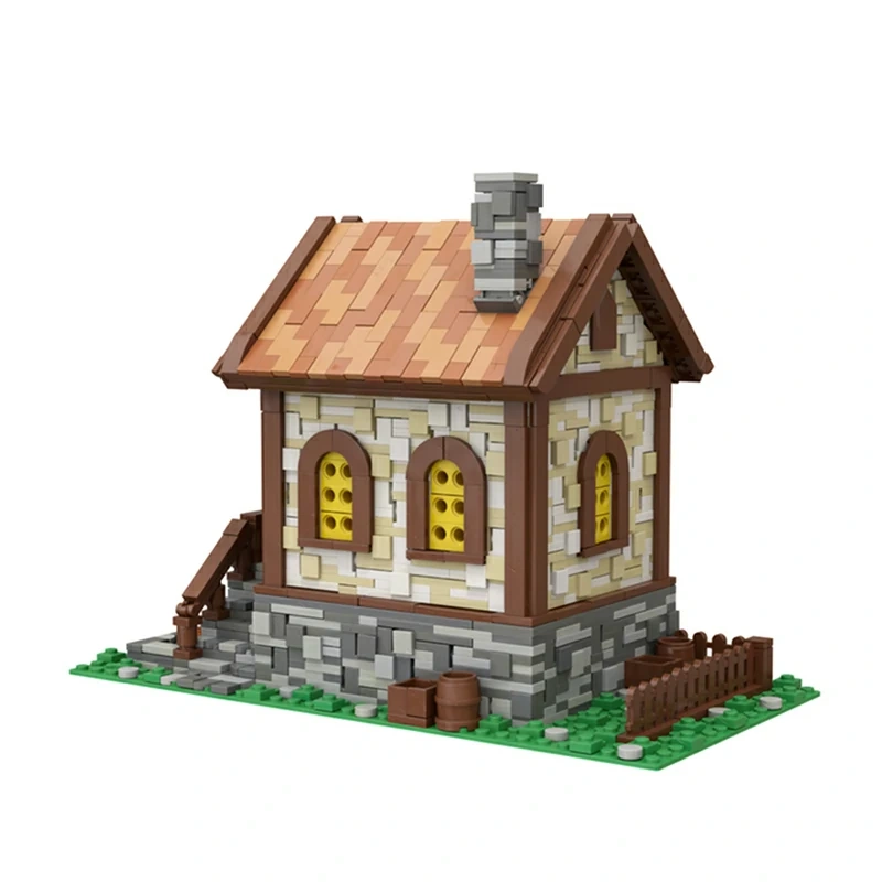 GoBricks MOC 113221 Medieval Hut