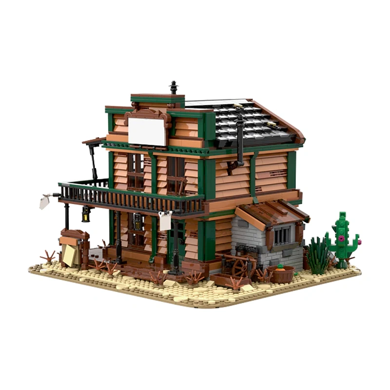GoBricks MOC 151938 Sheriff's Office Wild West