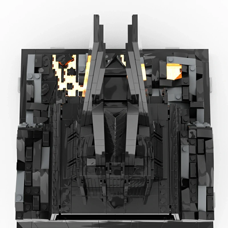 GoBricks MOC 149491 Fortress Vader Architecture Collection