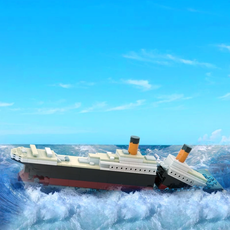 GoBricks MOC A1455 RMS Mini Titanic