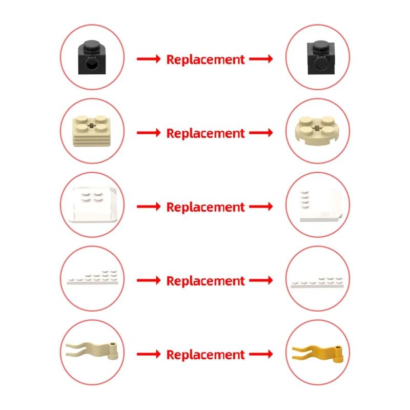 GoBricks MOC 184284 Les Aventures de Tintin et Milou The Unicorn Breaches Through The Dunes