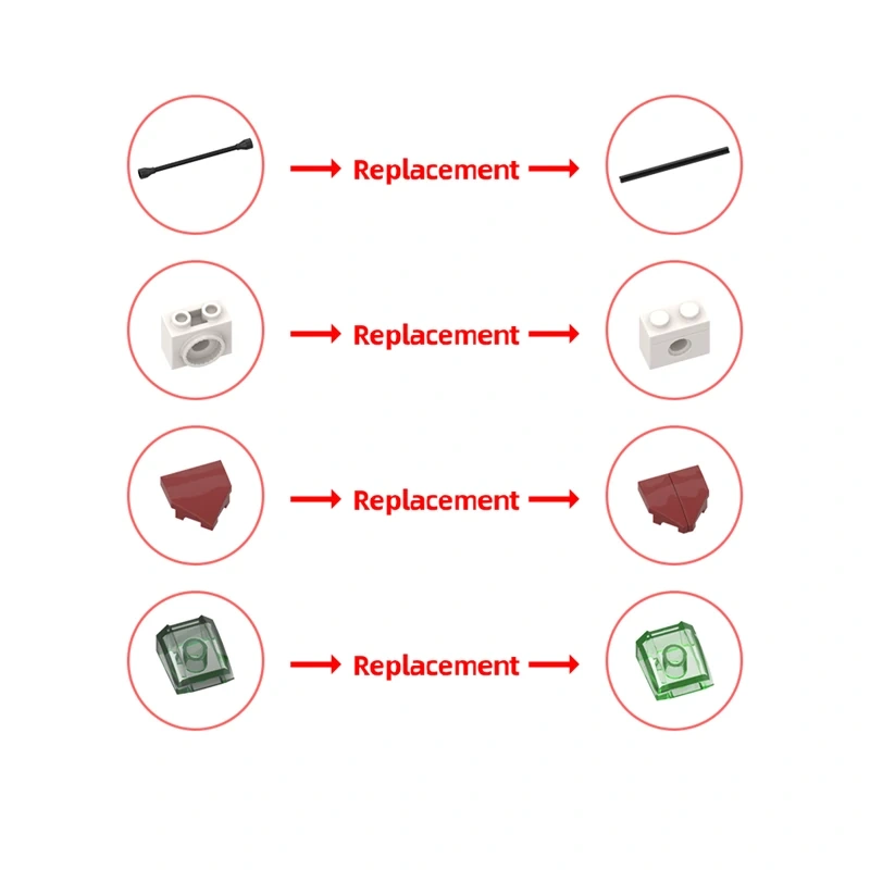 GoBricks MOC 184284 Les Aventures de Tintin et Milou The Unicorn Breaches Through The Dunes