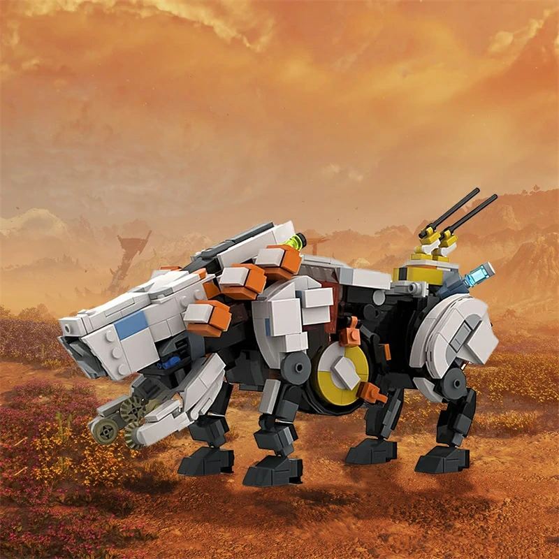 GoBricks MOC 185261 Behemoth From Horizon Zero Dawn Forbidden West