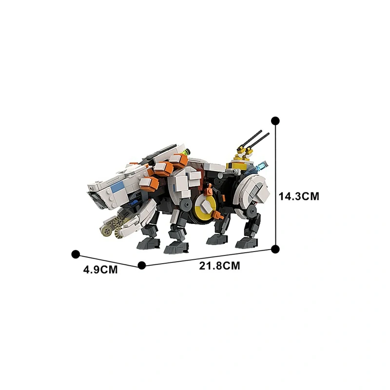 GoBricks MOC 185261 Behemoth From Horizon Zero Dawn Forbidden West