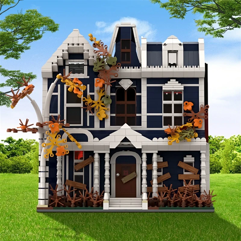 GoBricks MOC 127052 Stranger Things Victor Creel House