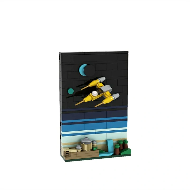 GoBricks MOC 149181 Postcard From Naboo