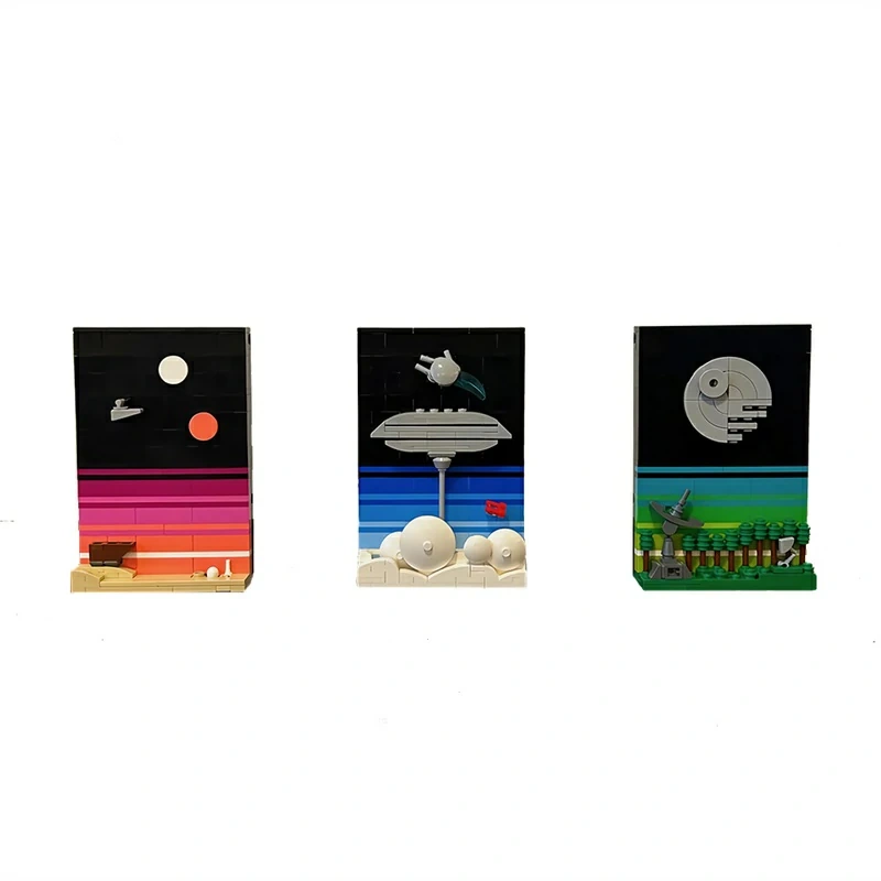 GoBricks MOC A1382 Wars Of The Star Age